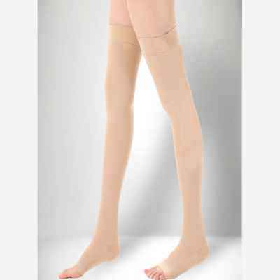 Thigh Length Graduated Compression Stockings